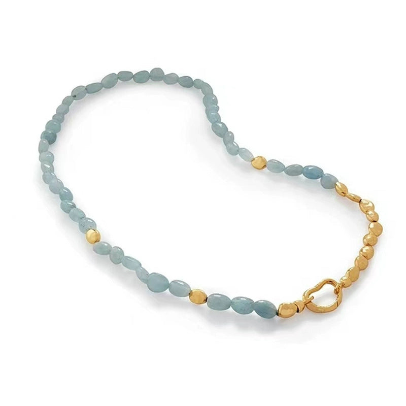 Aquamarine Necklace & Bracelet