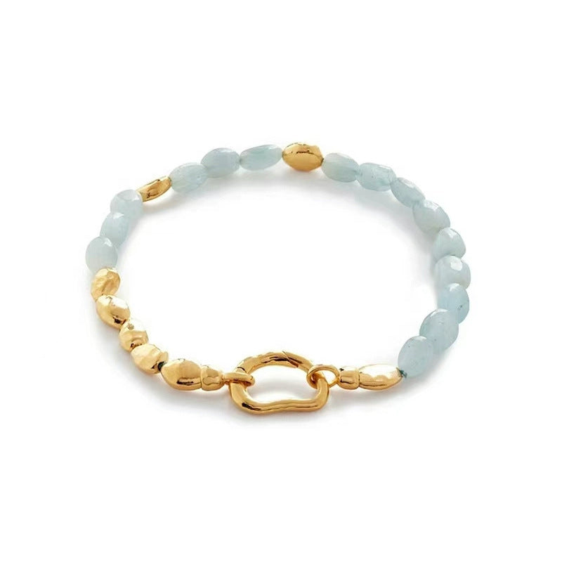 Aquamarine Necklace & Bracelet