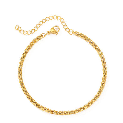 Thin Chain Stainless Steel Men's Bracelet