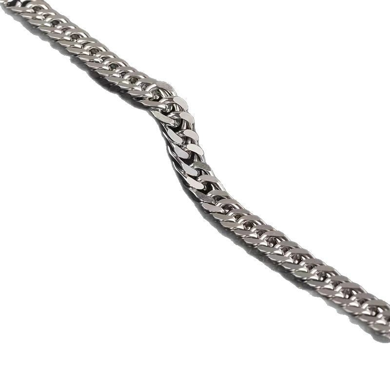 Men's Stainless Steel Hip Hop Bracelet Set