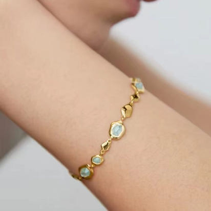 Green Agate Bracelet