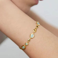 Green Agate Bracelet